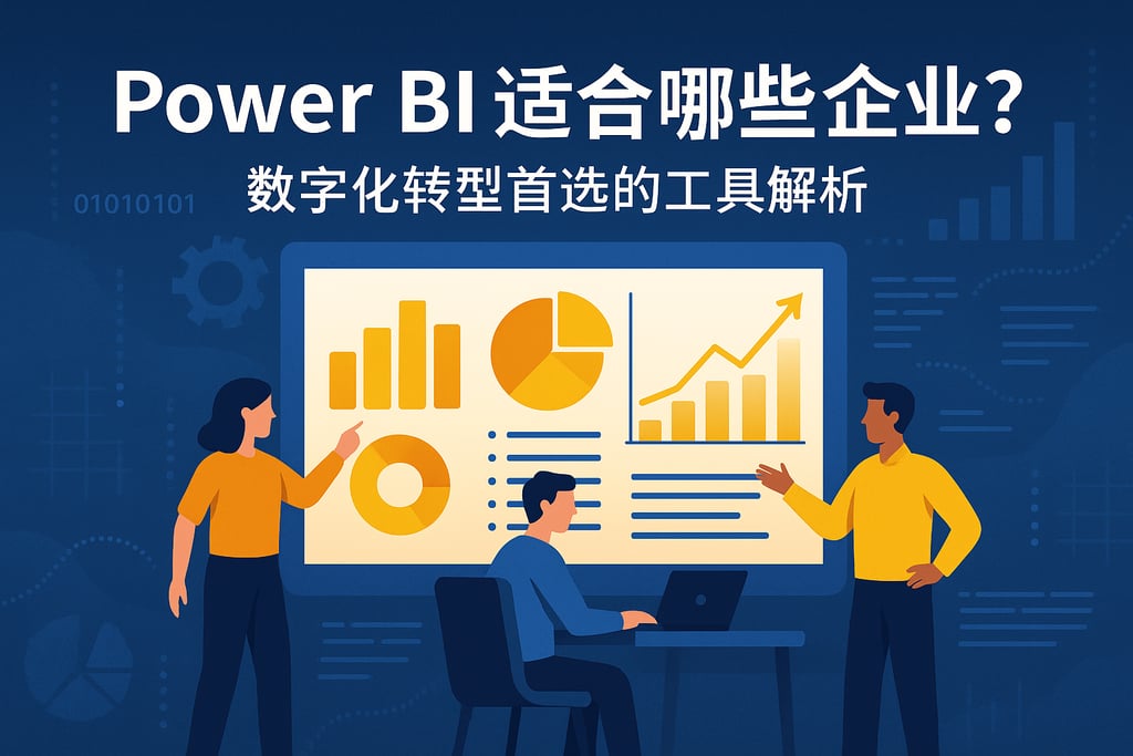 Power BI适合哪些企业？数字化转型首选的工具解析